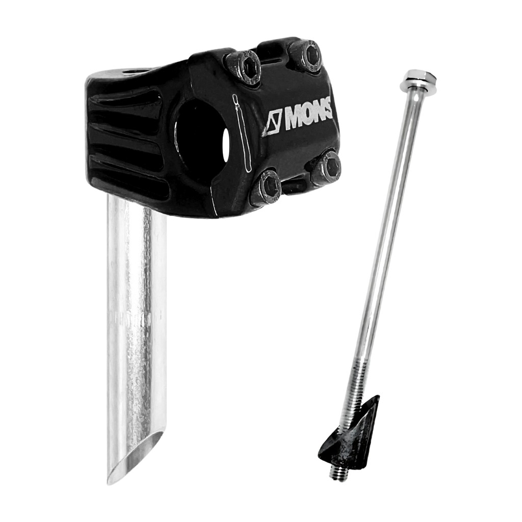 Suporte Guidão Bike 22,2mm Standard Mesinha Curta Cross Bmx Comprimento 4.5 Cm