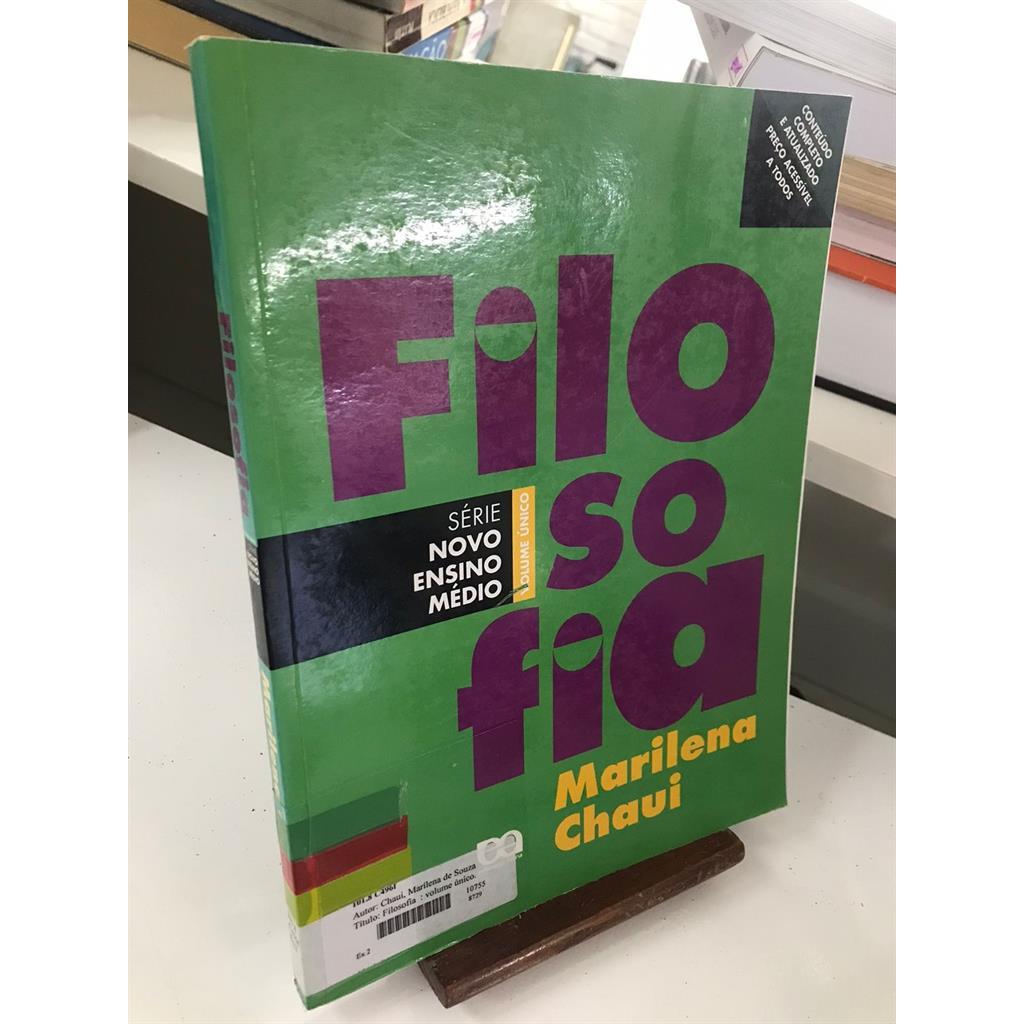 Filosofia - Série Novo Ensino Médio autor Marielena chaui
