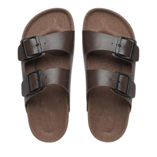 Sandália Chinela Birken Unissex Em Couro Ecológico Leve em Oferta na Shopee