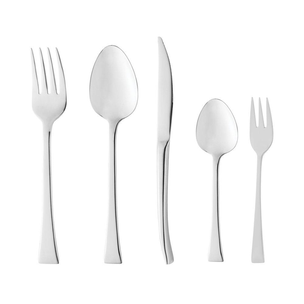 Faqueiro Completo 30 Peças de Inox Berna 6 pessoas - Wolff