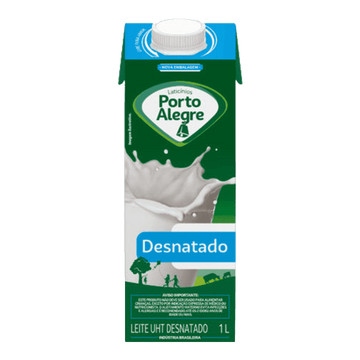 Leite UHT Desnatado Porto Alegre
