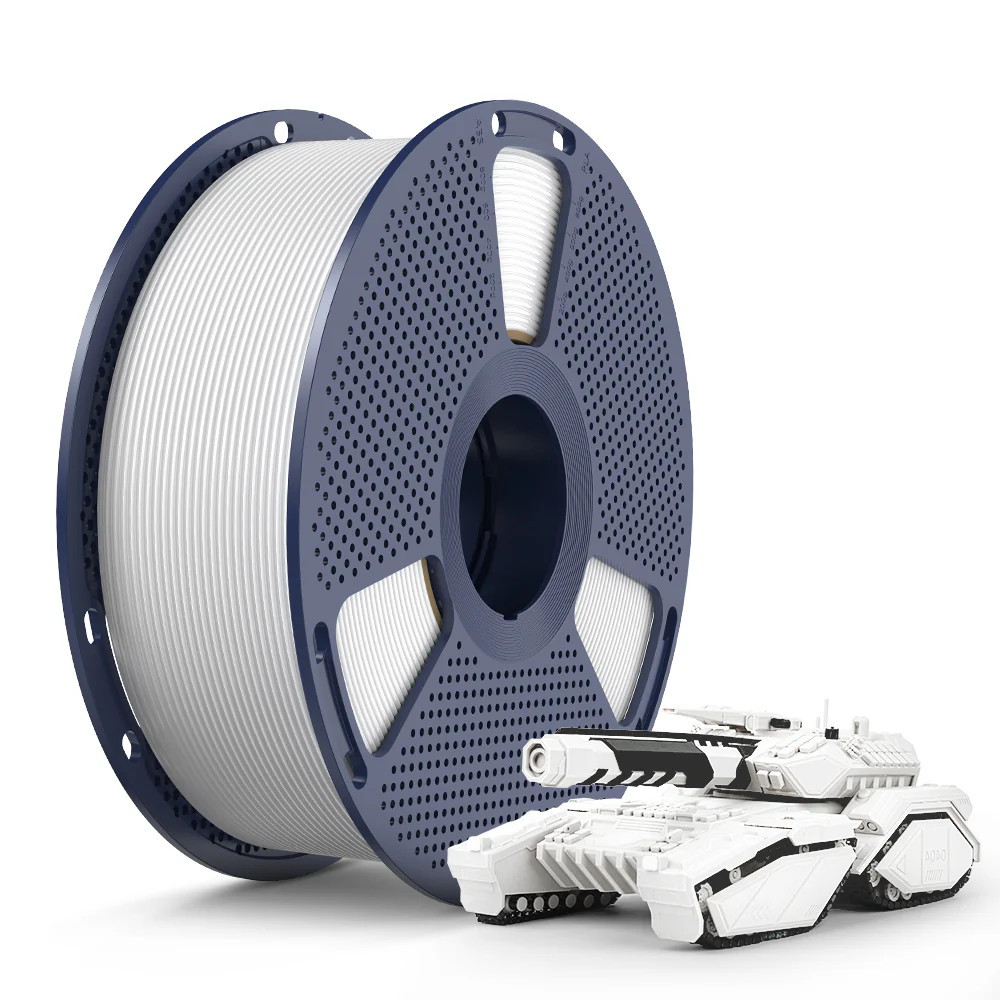 Filamento PLA Classico Branco Sunlu 1.75mm 1kg Impressora