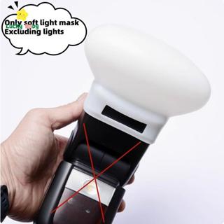 [Luckybaby-t] 1 Peça Difusor Bounce Dome Flash De Silicone Macio Para Fujifilm Yongnuo Speedlite Bons Produtos em Oferta na Shopee