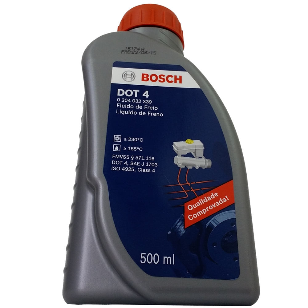 Óleo de Freio Dot 4 Bosch 500ml em Oferta na Shopee