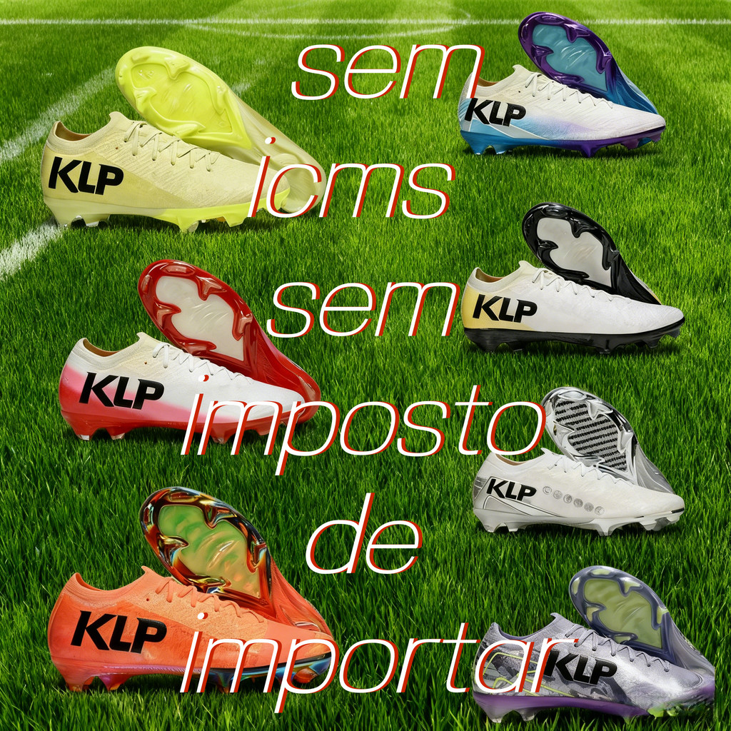 Botas de Futebol KLP Grama Dura Natural Multi-Campos FG Invcíveis