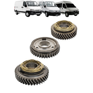 KIT SINCRONIZADOR E ENGRENAGENS CÂMBIO 1° 2°MARCHA FIAT DUCATO CITROEN JUMPER PEUGEOT BOXER 2.8 2.3 MULTIJET 2002 A 2017 em Oferta na Shopee