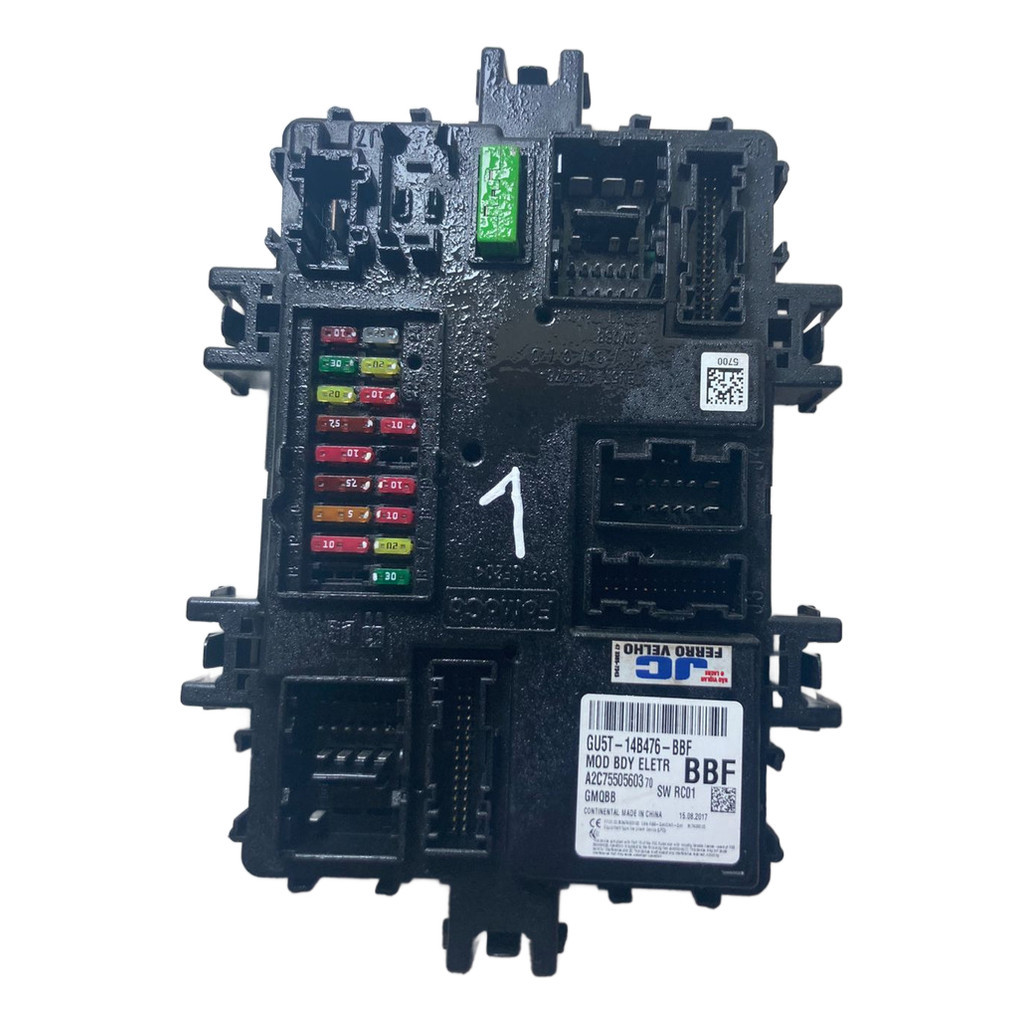 Módulo Central Bsi Ford Ka 15/18 1.0 12v Cód Gu5t14b476bbf