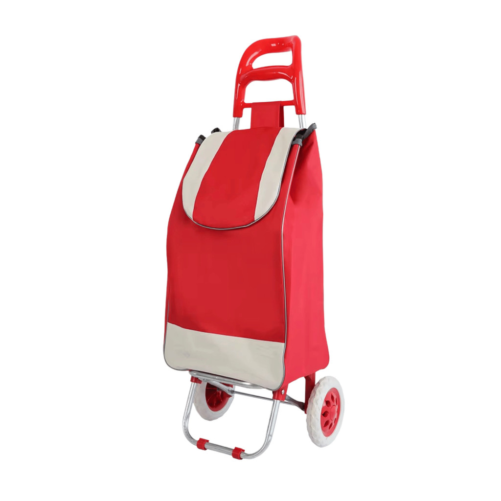 Carrinho de Feira Leve e Prático – Bolsa Removível – Suporta Até 30kg