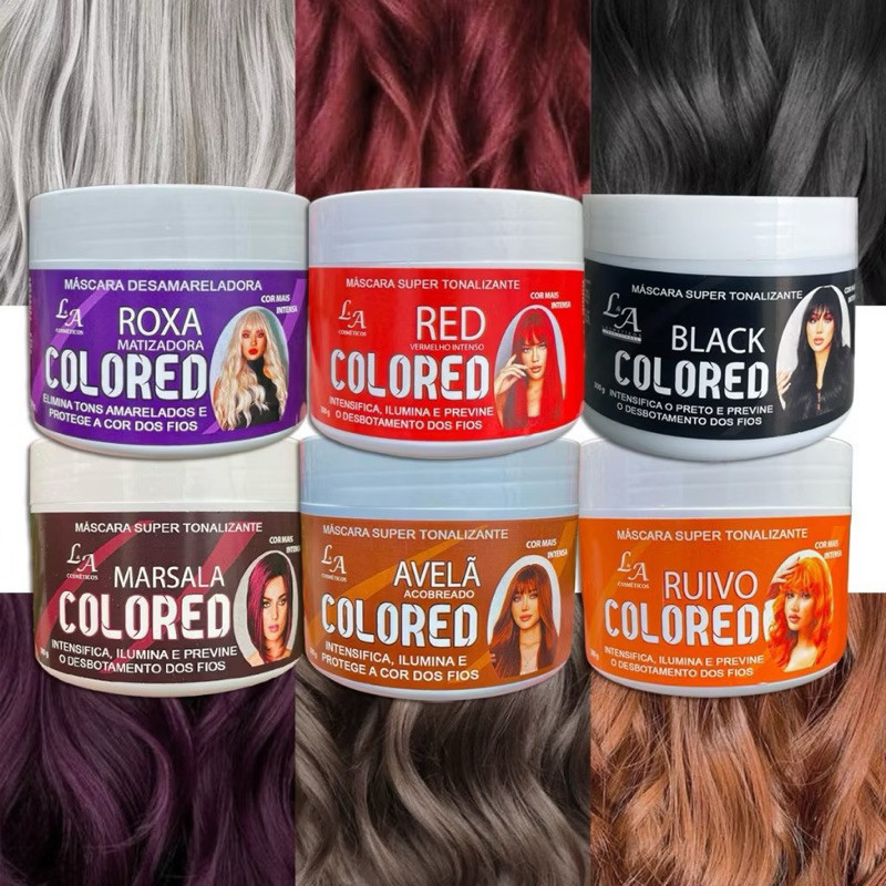 Tonalizante Fixador Sem Amônia Resultado Garantido E 100% Natural - 300g La Comésticos em Oferta na Shopee