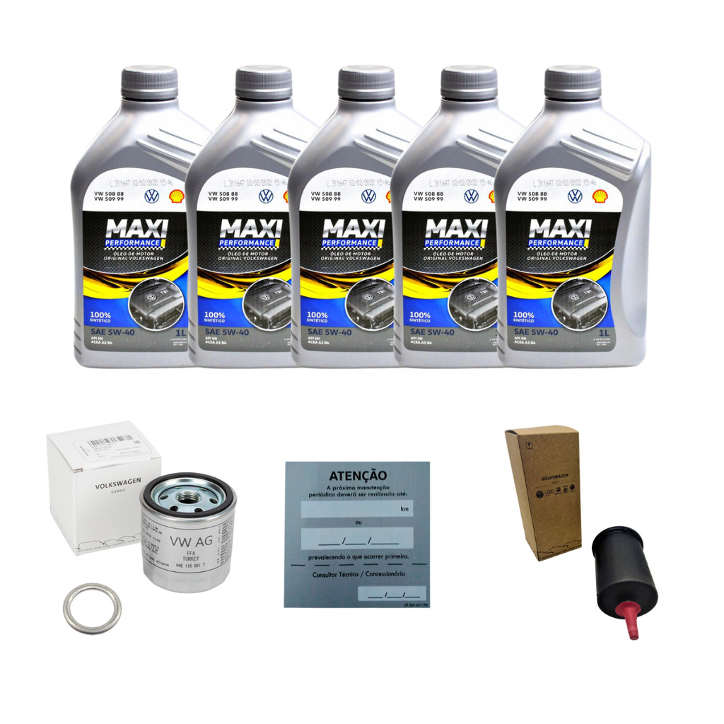 Kit Troca de Óleo Revisão Saveiro G6 G7 1.6 16v Original Vw KITMLB1615839086 em Oferta na Shopee