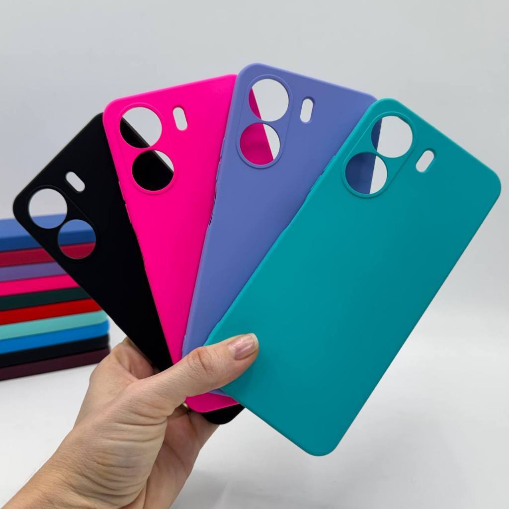 Capa Para Xiaomi Redmi 13C / POCO C65 Silicone Aveludada Capinha de Celular
