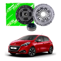 Kit Embreagem Valeo Peugeot 208 1.6 16v 2017 A 2020