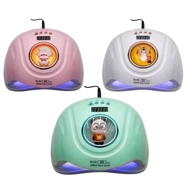 Cabine Sun S8  268W UV/LED Unhas Gel E Acrigel Bivolt-S8 em Oferta na Shopee