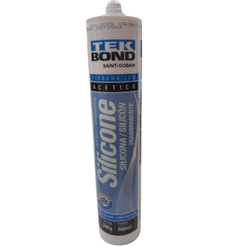 Silicone Transparente Acético de Manutenção e Vedação Tekbond 300ml Uso Geral e Automotivo