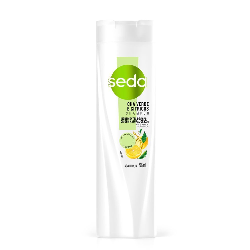 Shampoo Seda Chá Verde e Cítricos 325ml em Oferta na Shopee