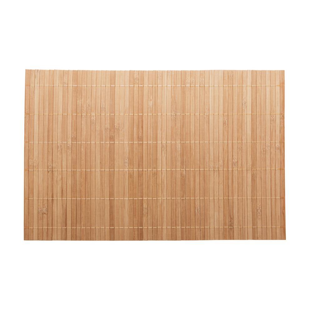 Lugar Americano Lyor Marrom de Bambu 30cm x 45cm em Oferta na Shopee
