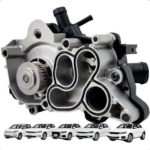 Bomba D'agua Vw Up 1.0 12v 3cil E Tsi Completa C/ Carcaça
