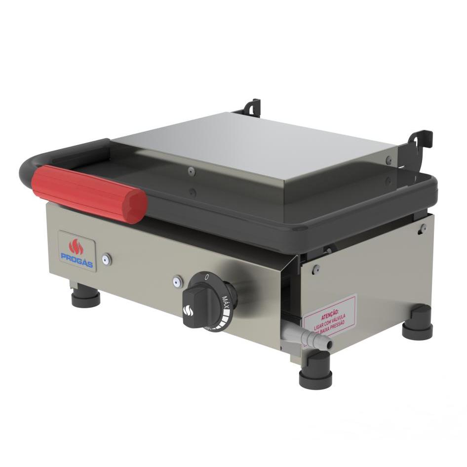 Prensa Lanche Sanduicheira Mini Grill Á Gás Pr-220 G - Progás