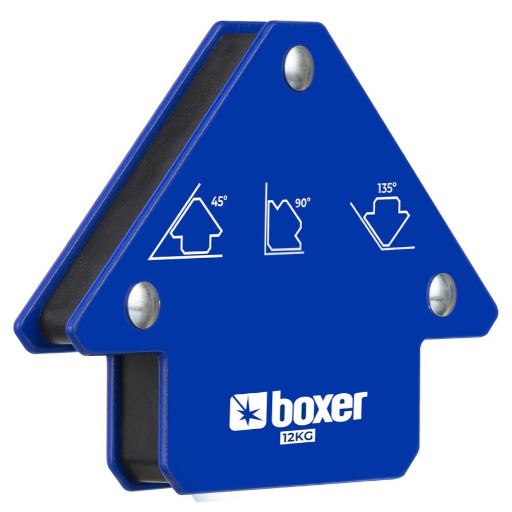 Esquadro magnético para solda capacidade 12 Kg - Boxer