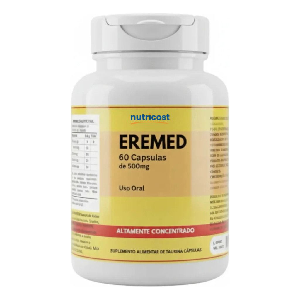 Eremed 60 Capsulas Formula Concentrada Sem Sabor