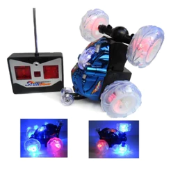 Carrinho Controle Remoto Maluco o Carro Gira 360° com Luz de Led BRINQUEDO