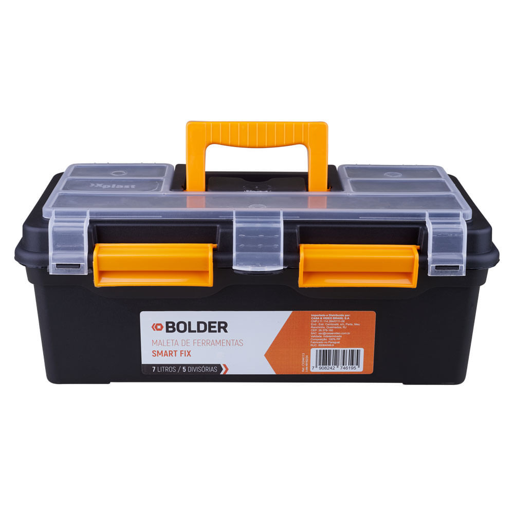Caixa de Ferramentas Bolder Smart Fix em Oferta na Shopee