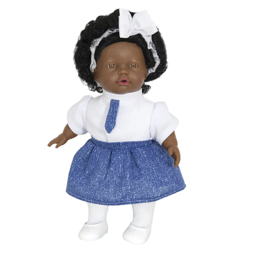 Boneca Milk Judy Estudante Negra em Oferta na Shopee