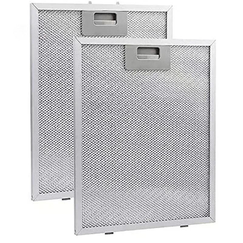 Filtros Para Exaustor , 2 Peças , Extrator De Malha De Metal , Filtro De Ventilação , 320X260mm , Exaustores De Cozinha