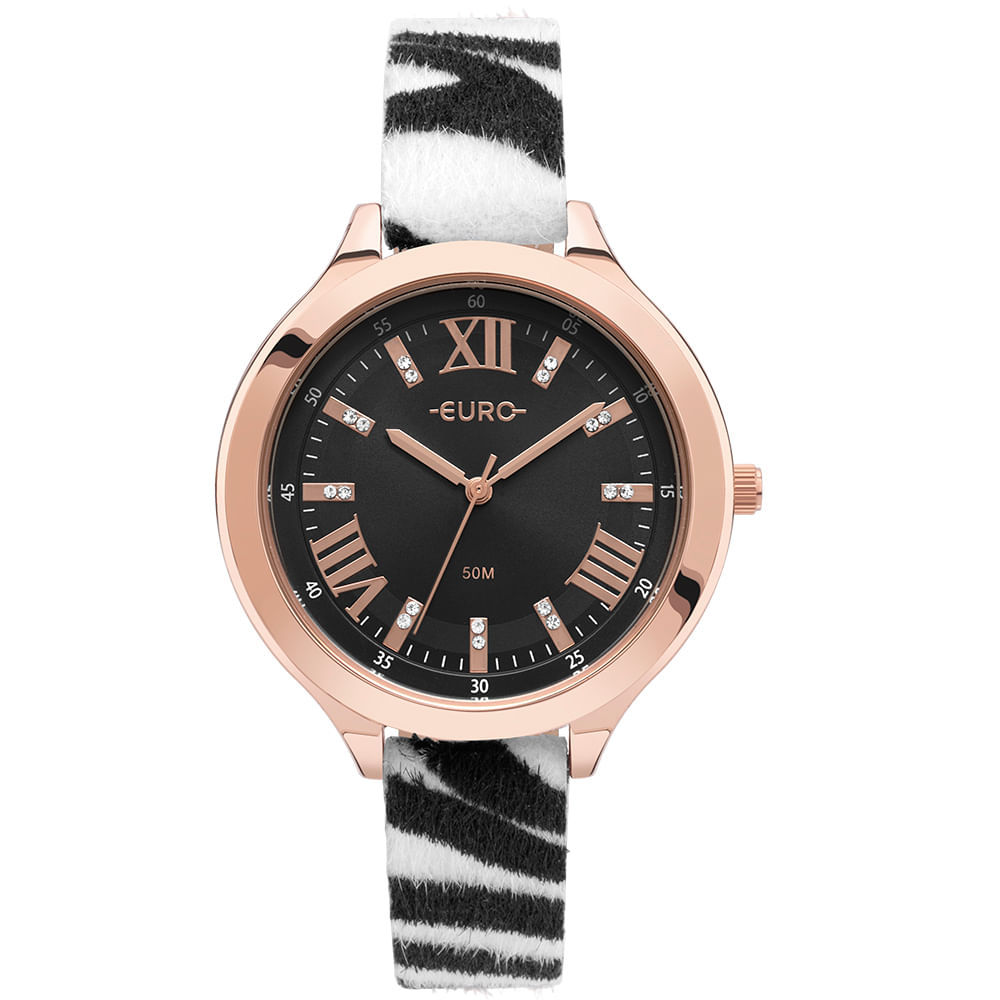 Relógio Euro Feminino Match Rosé - EUPC21JAE/5J em Oferta na Shopee