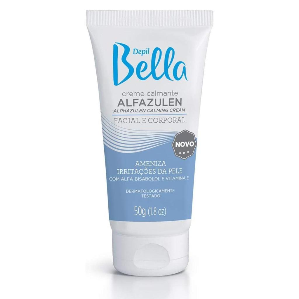 Creme Pos Depilatorio Calmante Alfazulen Depil Bella 50g