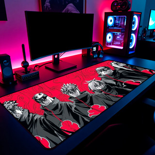 Mouse Pad Naruto Akatsuki Pain Itachi Gamer 65x30cm / 80x40cm / 90x50cm / 120x60cm Borda Costurada em Oferta na Shopee