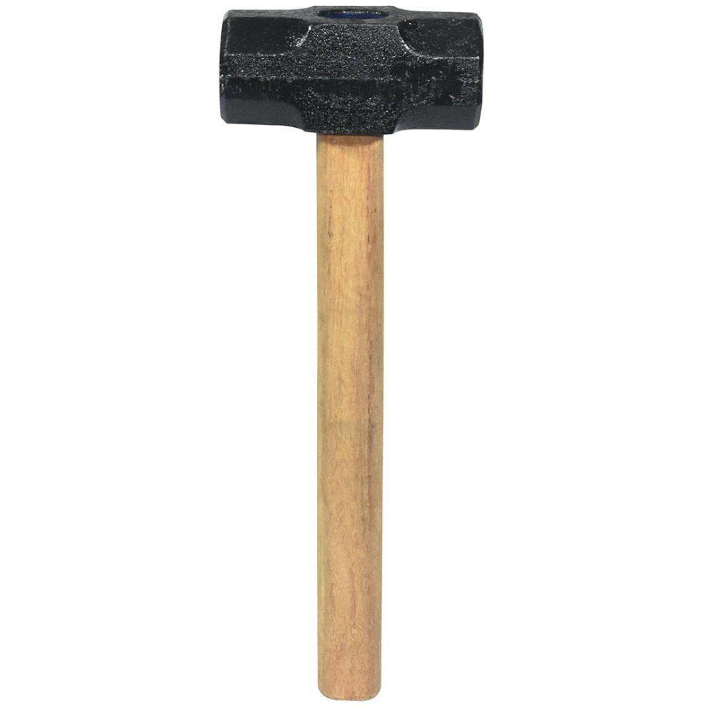 Marreta oitavada 2 kg com cabo de madeira encerado - Tenace em Oferta na Shopee