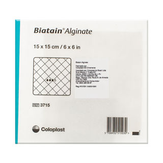 Curativo Biatain Alginato 15cm x 15cm com 1 Unidade em Oferta na Shopee