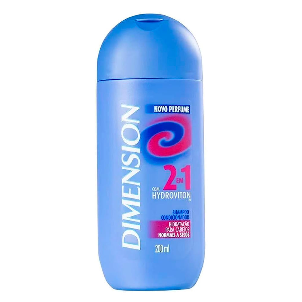 Shampoo Dimension Hydroviton Cabelos Secos 2X1 200ml em Oferta na Shopee