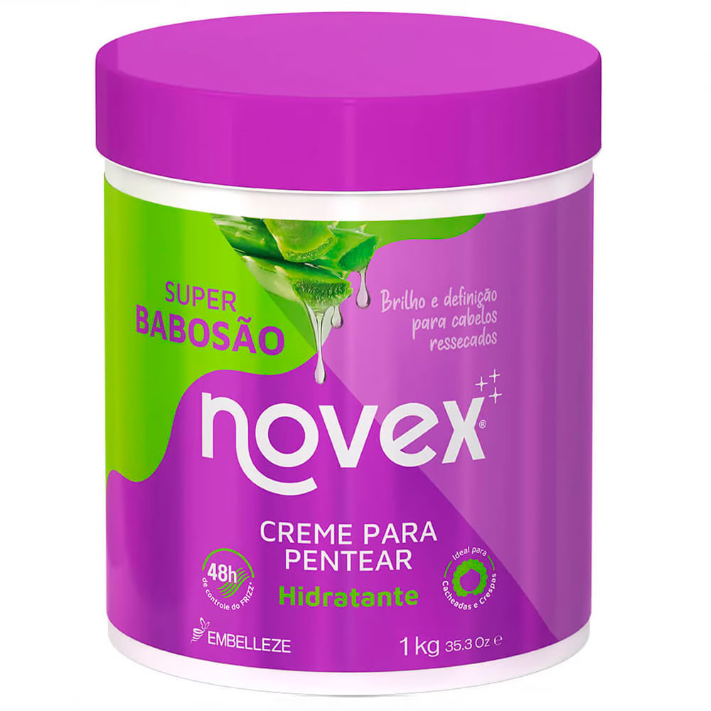 Creme Para Pentear Novex Super Babosão 1kg em Oferta na Shopee