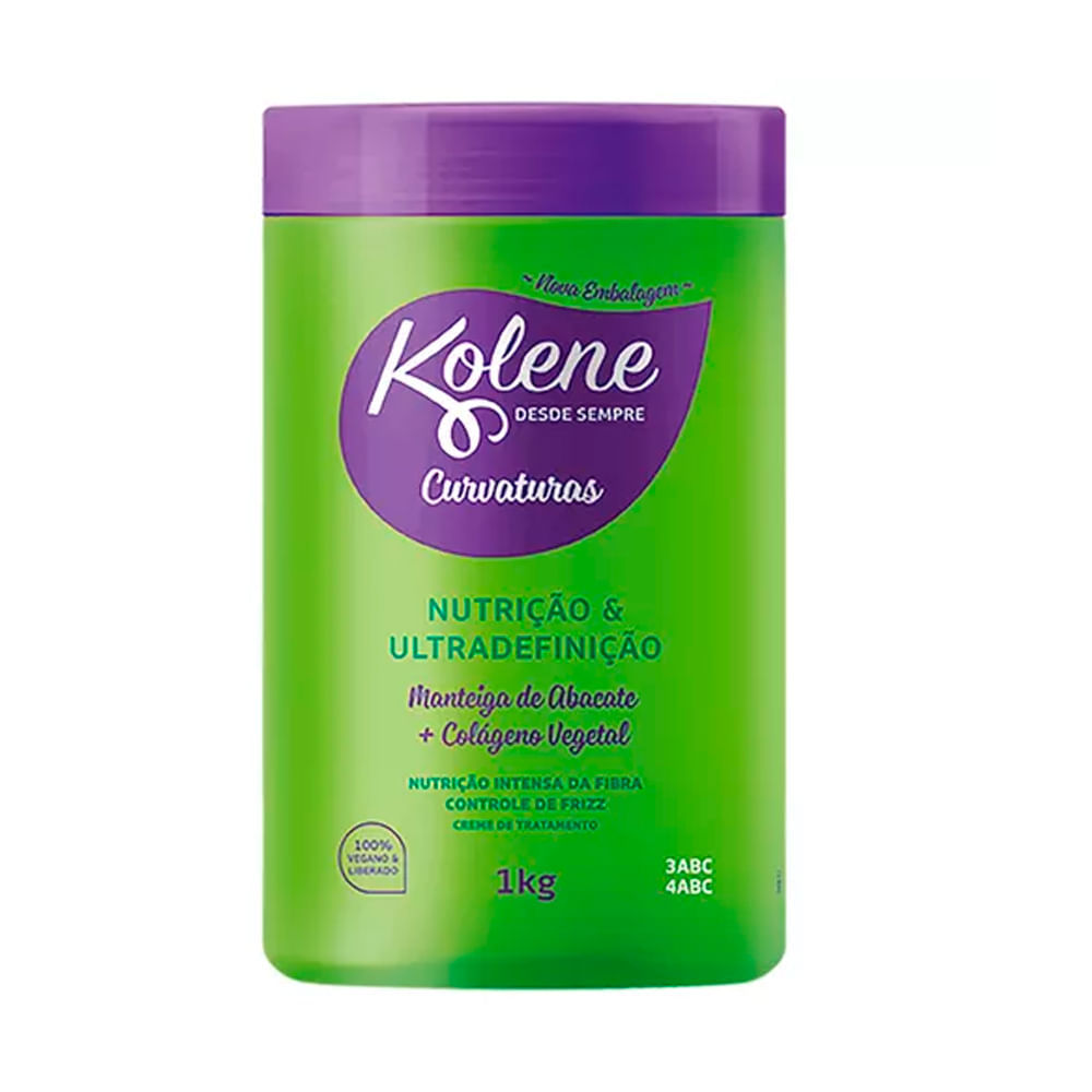 Creme Tratamento Kolene Curvaturas 1kg em Oferta na Shopee