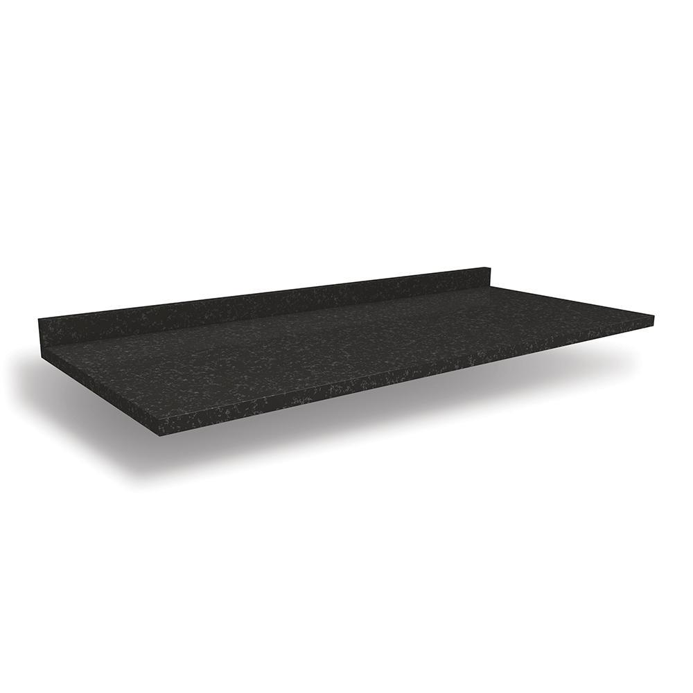 Tampo Para Balcão Kappesberg Preto Brilho 120cm x 52cm em Oferta na Shopee