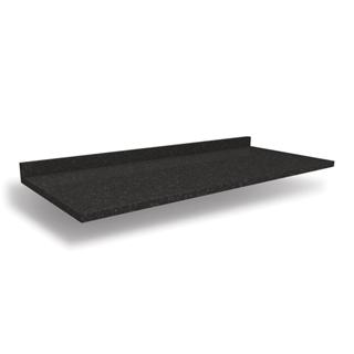 Tampo Para Balcão Kappesberg Preto Brilho 120cm x 52cm em Oferta na Shopee