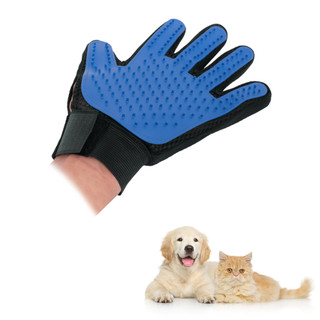 Luva Tira PELOS Pet Silicone Mão ESQUERDA Para Cães E Gatos REMOVEDORA Lopetudos Pronta Entrega