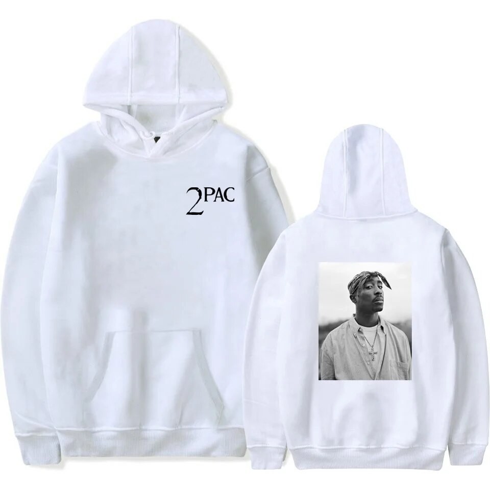 Rapper 2Pac Tupac Moletom Com Capuz Pulôver Hip Hop Estilo Americano Promoção Envio Rapido