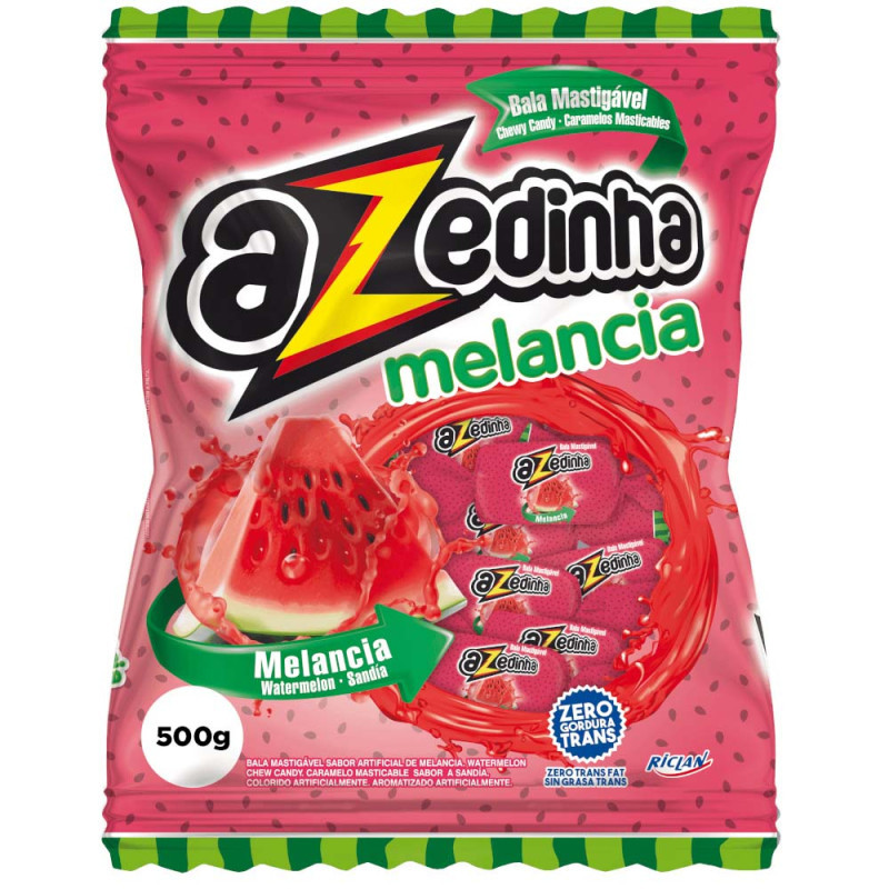 Bala Freegells 500g Mast.Azedinho Melancia