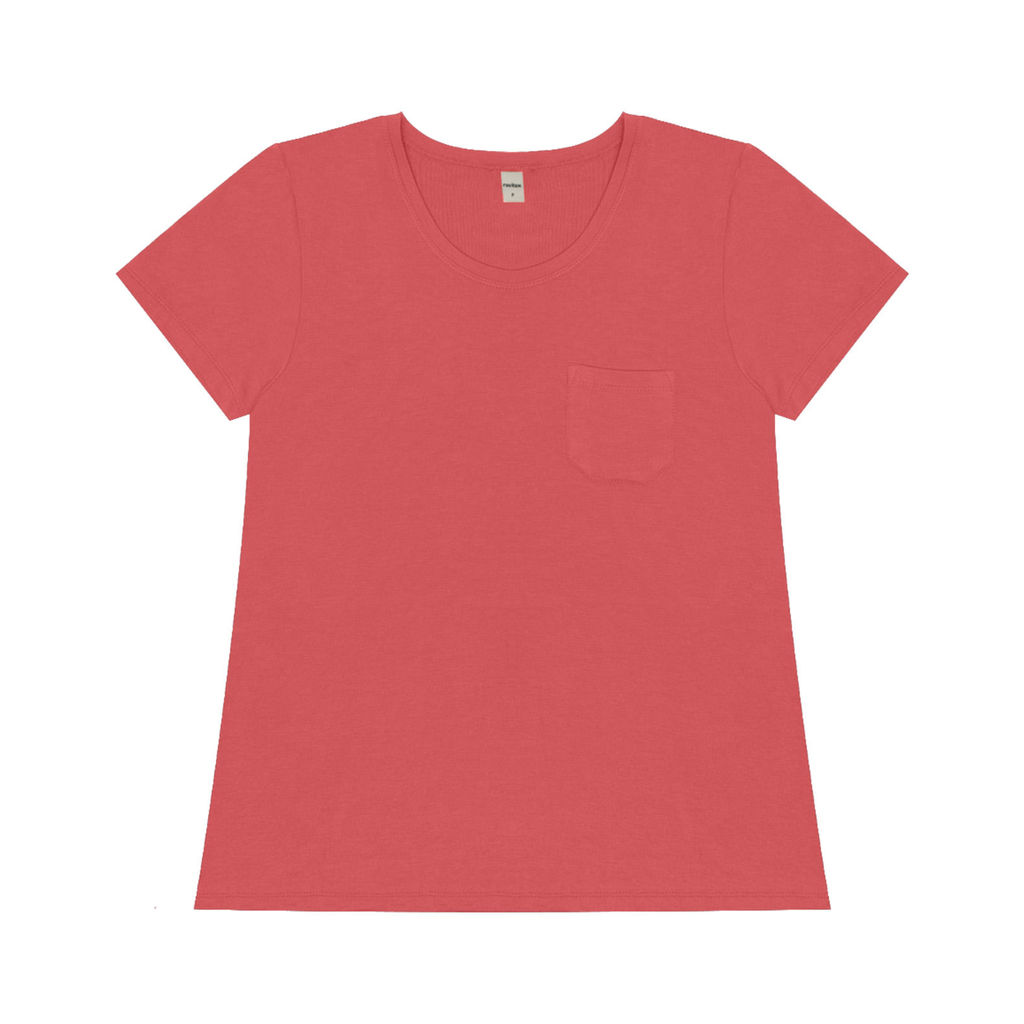 Blusa Feminina Viscotorcion Com Bolso Rovitex Laranja em Oferta na Shopee