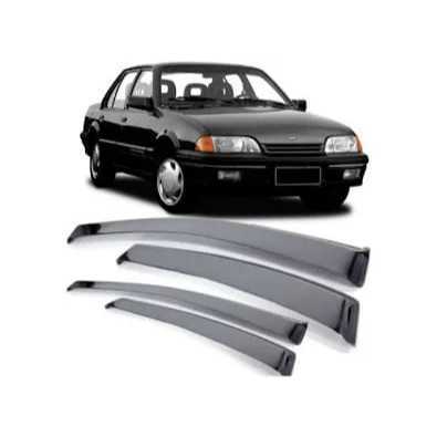 Calha De Chuva Monza 1982 Até 1996 (tubarão) 4 Portas Jogo De 4 Defletor Monza  Acessórios Para Carro