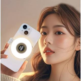 Luz De Preenchimento LED Flash Recarregável Selfie Anel - XL em Oferta na Shopee