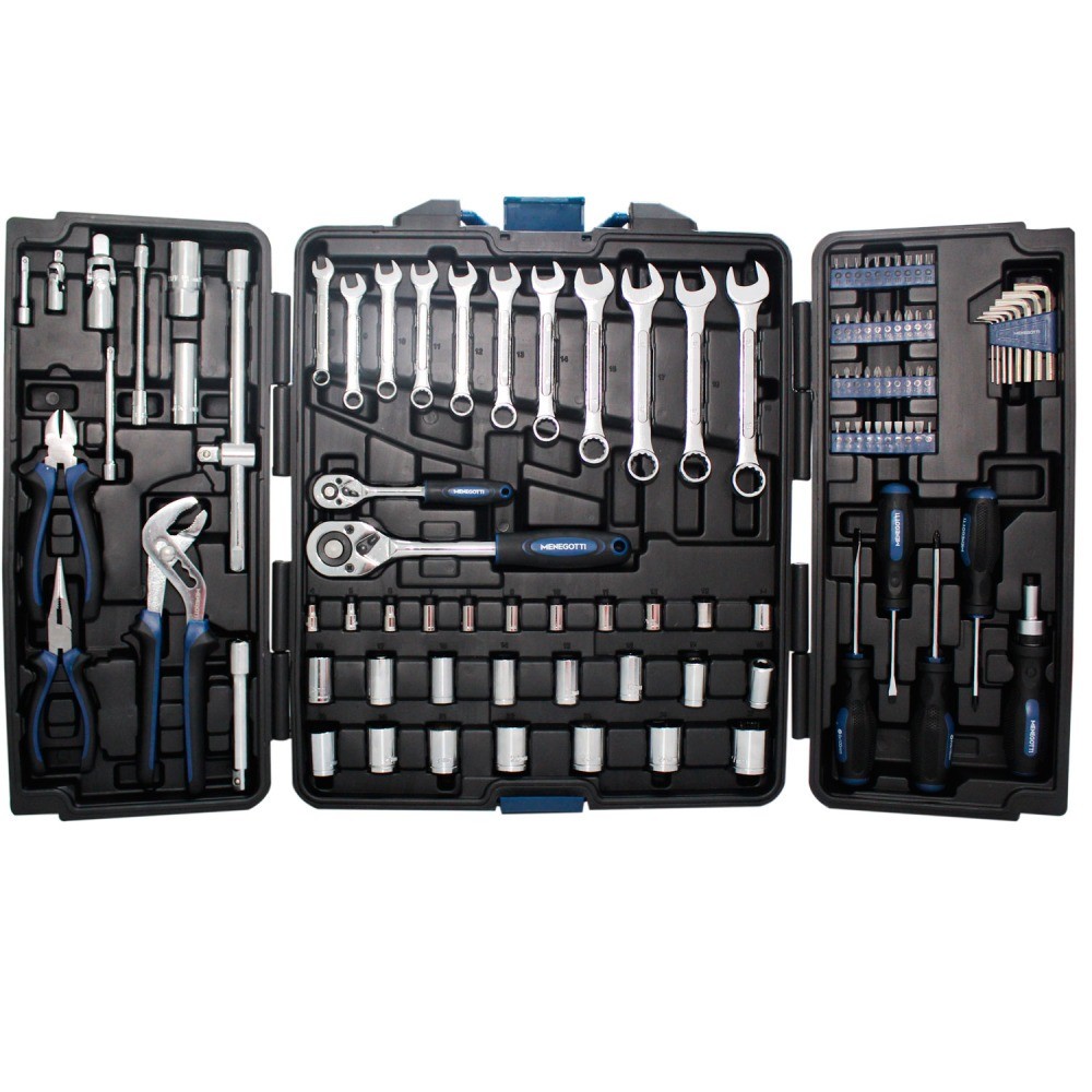 Jogo de ferramentas 106 peças com maleta Max Menegotti em Oferta na Shopee