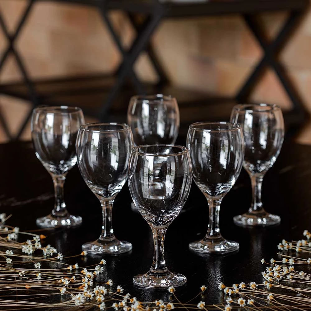 Jogo de Taças para Vinho Nadir Windsor 250ml 6 Peças em Oferta na Shopee