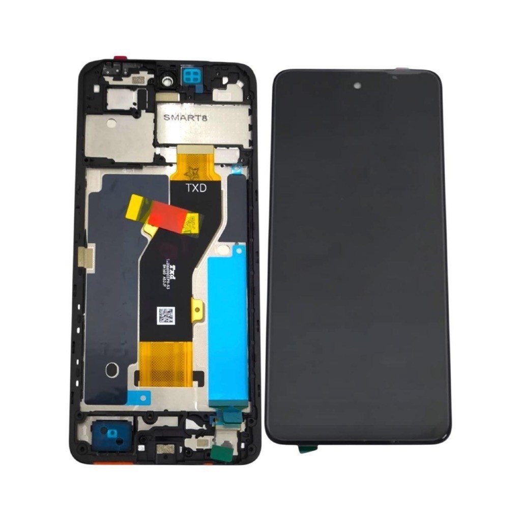 Tela Frontal Display C/aro Compativel Infinix Smart 8 X6525 VIVID Novo Envio Rapido em Oferta na Shopee