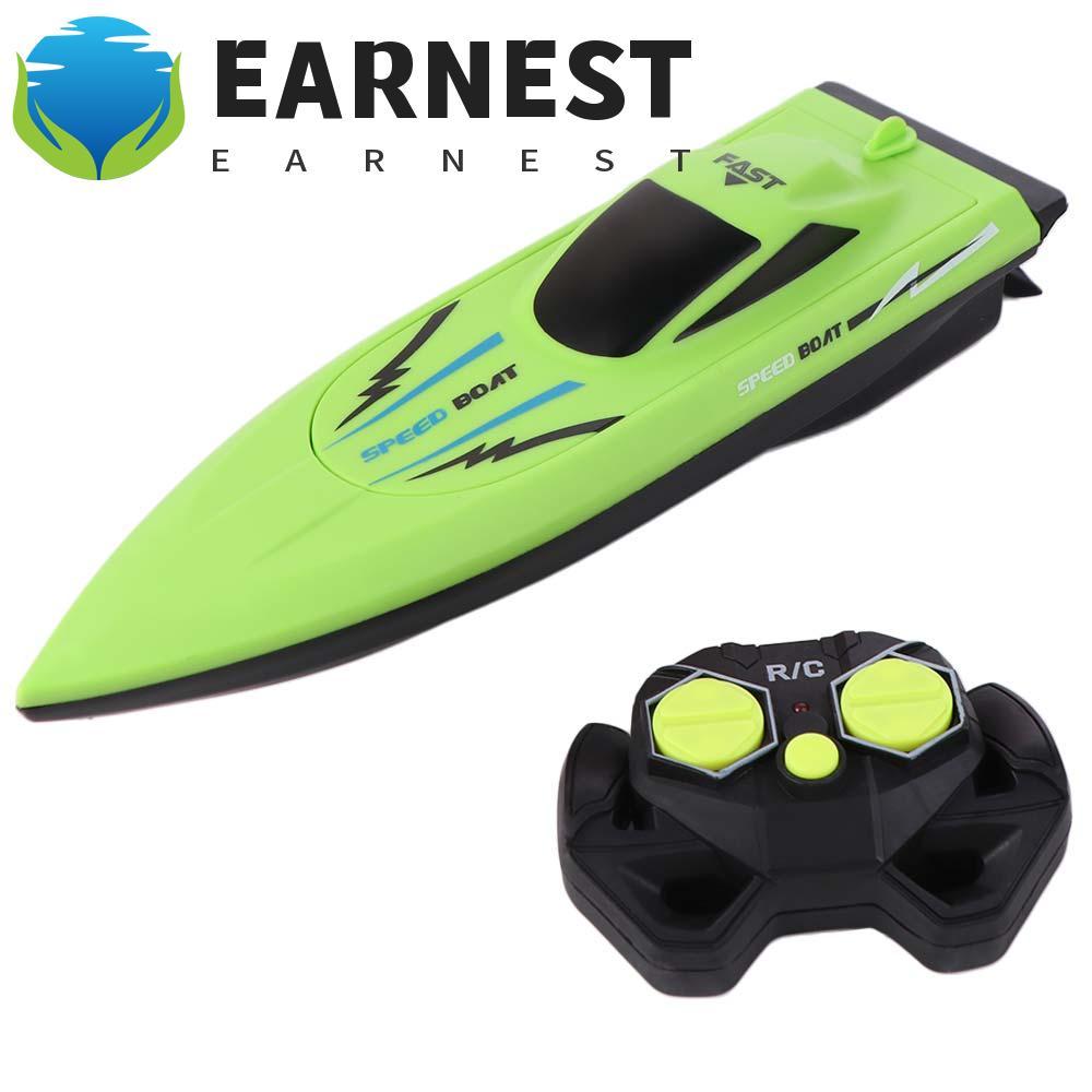 EARNEST Racer RC Barcos , Barco À Vela De Controle Remoto De Alta Velocidade , Brinquedo Elétrico De Lancha Sem Fio 2.4G
