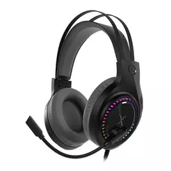 Headset Gamer Foxxray Bal-E69, RGB, Drivers 50mm, Preto, FXR-BAL-E69-BK