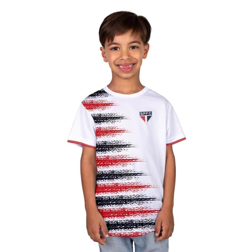 Camiseta São Paulo Hyperbole Intensity Infantil Branca
